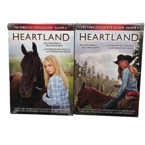 Heartland: Season 3 & 4 DVD 5-Disc Set 2012 Sealed Television